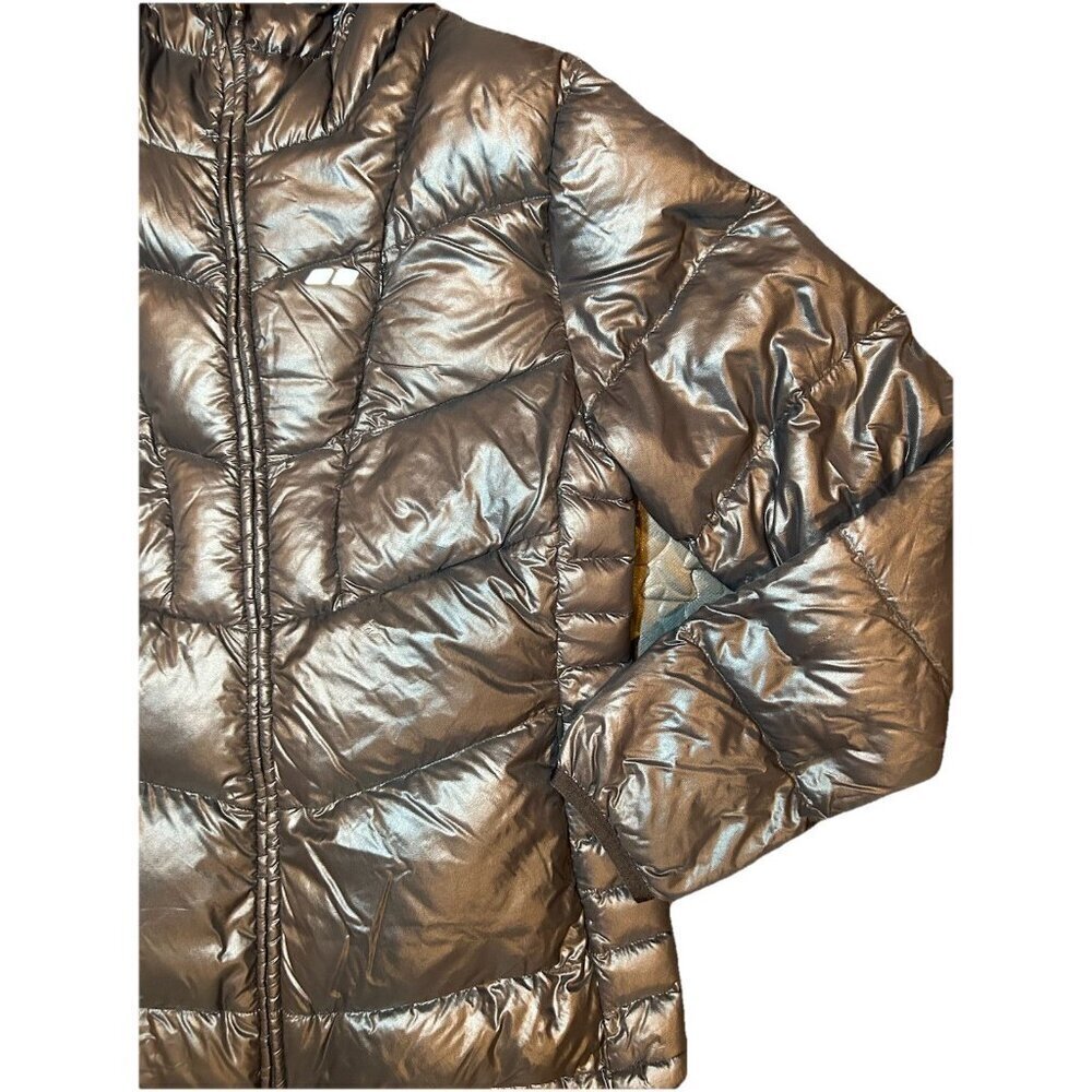 Koppen Winter Puffer Coat Black Down Filled Womens Size Med Lightweight Packable - Picture 4 of 11